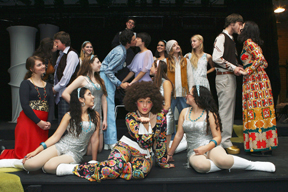 The cast from 